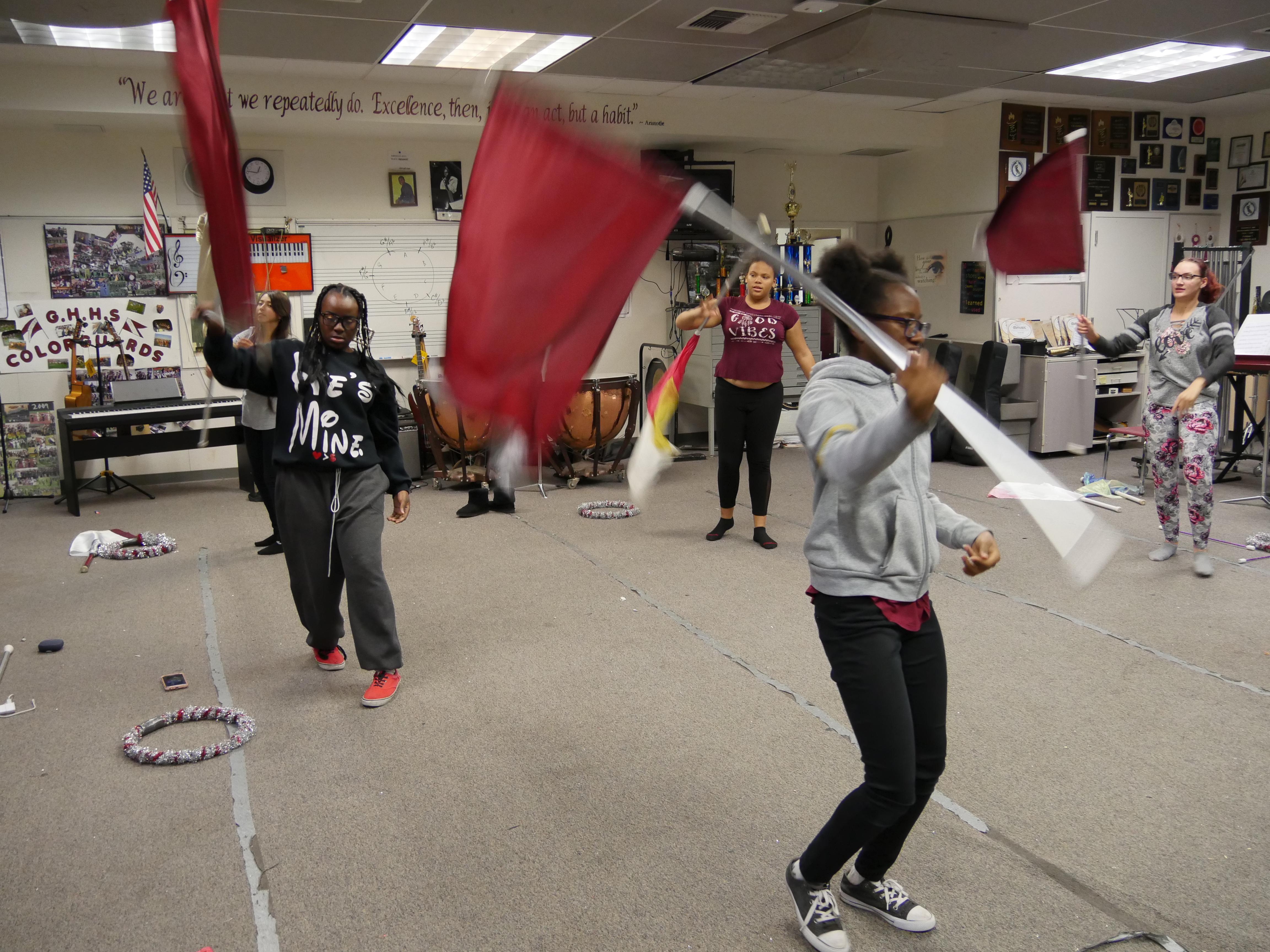 photo of color guard