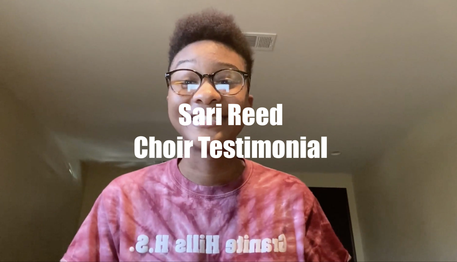 Sari Reed Choir Testimonial